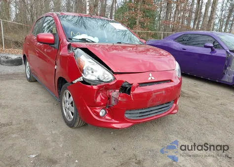 2014 Mitsubishi Mirage Es из США, поврежденный, VIN ML32A4HJXEH017796